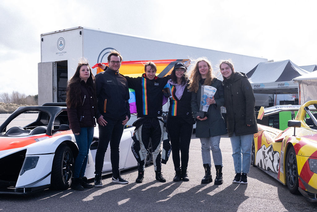 Racing Pride ambassadors meet up with local LGBTQ+ heroes