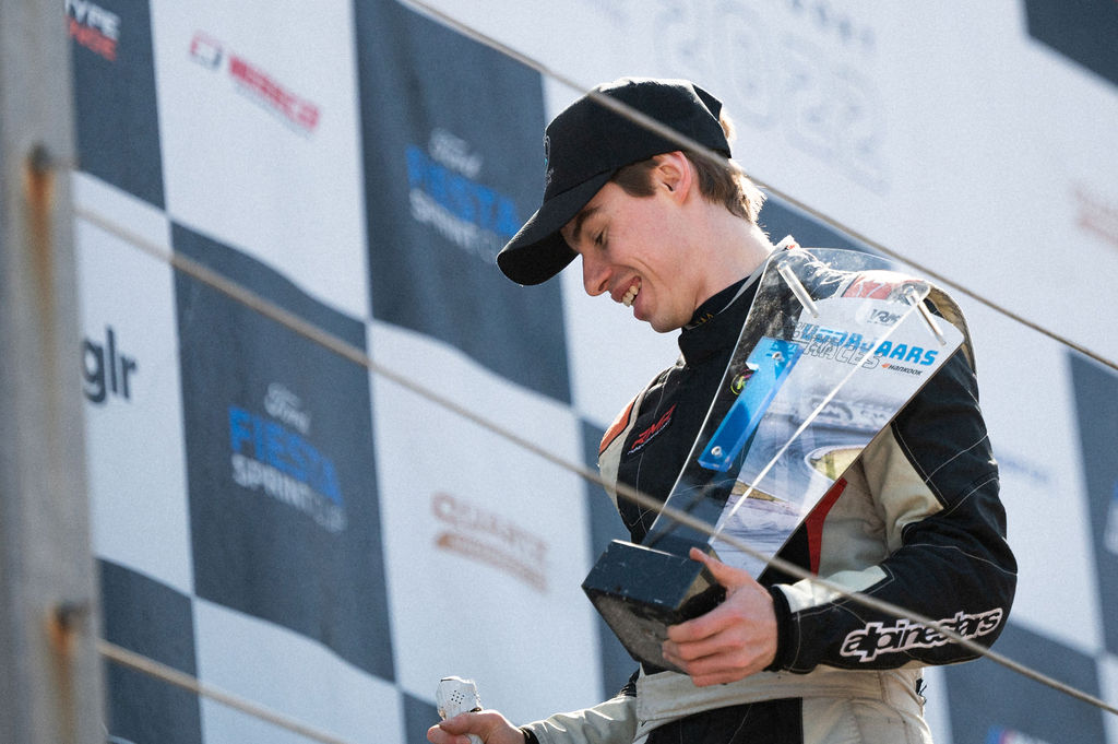 Richard Morris and Abbie Eaton on track in Zandvoort